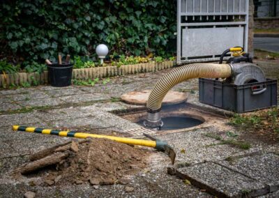 Contrôle d'assainissement des eaux usées à Marzens